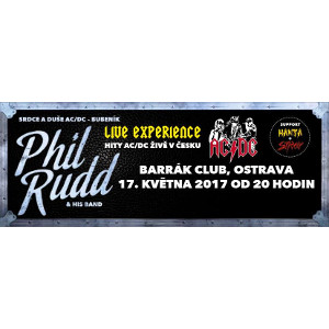 Phil Rudd Band, Ostrava, 17/05/2017 20:00
