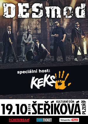 DESmod (SK)Keks, Plzeň, 19/10/2018 20:00