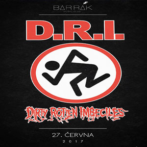 D.R.I., Ostrava, 27/06/2017 19:00