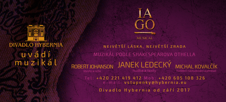 Iago, Praha, 17/11/2018 18:00