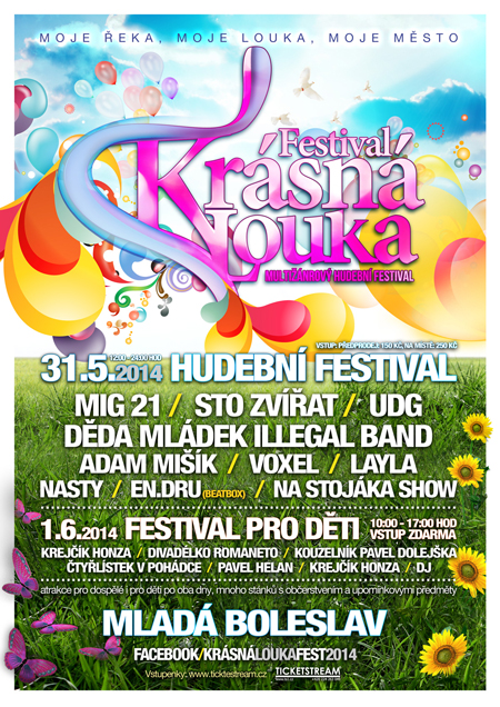 Festival Krásná louka 2017, Mladá Boleslav, 27/05/2017 12:00