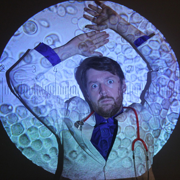 THE TERRIBLE TALE OF DR F<br>PŘÍŠERNÉ DOBRODRUŽSTVÍ DOKTORA F<br>PRAGUE FRINGE FESTIVAL 2016