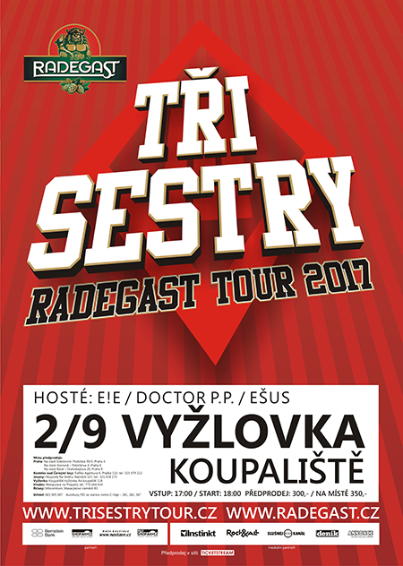 TŘI SESTRY RADEGAST TOUR 2017<br>TŘI SESTRY + hosté