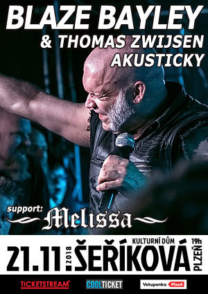 Blaze Bayley & Thomas Zwijsen<BR>Host: Melissa