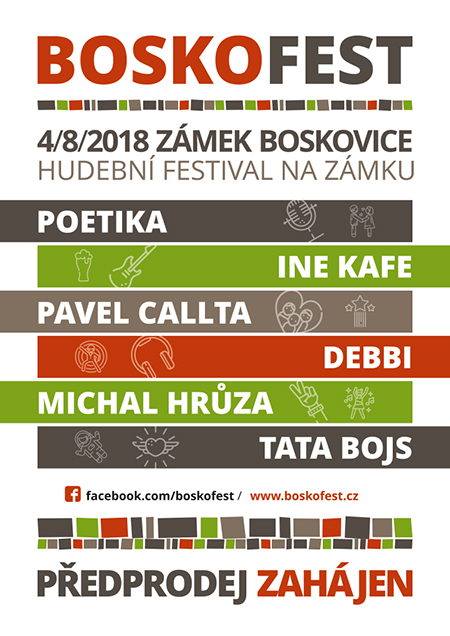 BOSKOfest 2018, Boskovice, 04/08/2018 12:00