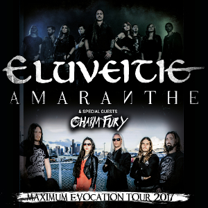 Eluveitie, Amaranthe, The Charm The Fury, Zlín, 28/10/2017 20:00