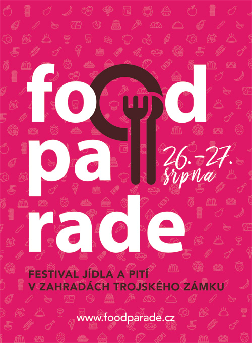 FOODPARADE 26.8.2017 vstupenka festival jídla a pití www.foodparade.cz V ceně vstupenky je zahrnuta 200 Kč konzumace (10 Chefů), Praha, 26/08/2017 10:00