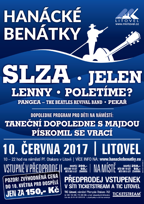 HANÁCKÉ BENÁTKY LITOVEL, Litovel, 10/06/2017 10:00