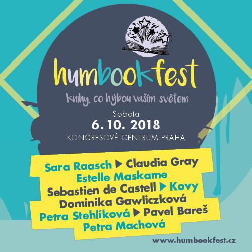 HumbookFestKnihy, co hýbou vaším světem VIP VSTUPENKY JSOU VYPRODANÉ!, Praha, 06/10/2018 10:30