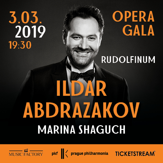 Ildar Abdrazakov & Marina ShaguchOperní Galakoncert, Praha, 03/03/2019 19:30