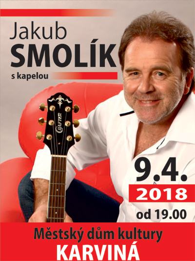 Jakub Smolík s kapelou, Karviná, 09/04/2018 19:00