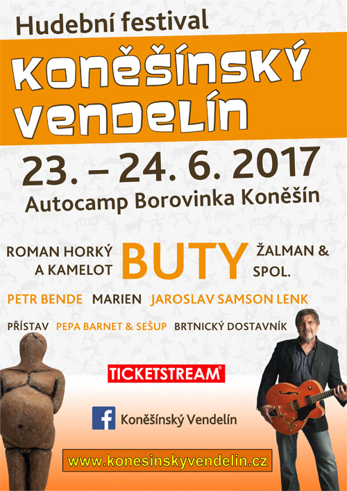 Koněšínský Vendelín Hudební festival SOBOTA, Koněšín, 24/06/2017 14:00