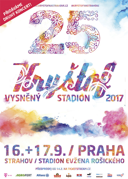 KRYŠTOF NA STRAHOVĚ vysněný stadion, 25 let, Praha, 17/09/2017 15:00
