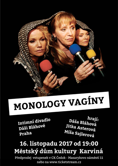 MONOLOGY VAGÍNY<br>Legendární divadelní představení