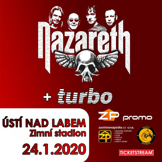 Nazareth (GB)Turbo, Ústí nad Labem, 24/01/2020 19:00
