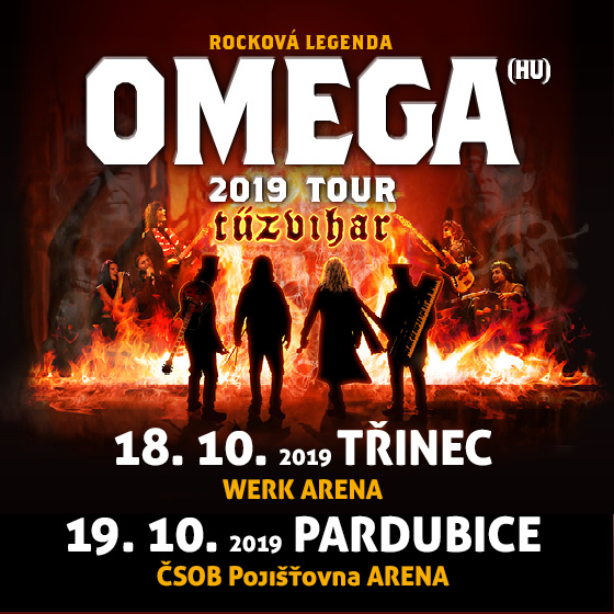 Omega Tour 2019 Tűzvihar, Pardubice, 19/10/2019 20:00