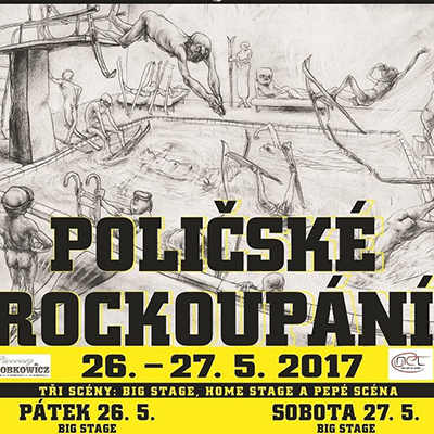 POLIČSKÉ ROCKOUPÁNÍ 20.ROČNÍK<br>MŇÁGA A ŽĎORP, ZNOUZECNOST, UŽ JSME DOMA, CESTÁRIUM,<br>STO ZVÍŘAT,MICHAL AMBROŽ A HUDBA PRAHA,VOLANT <BR><FONT COLOR=RED>PERMANENTKA </FONT>