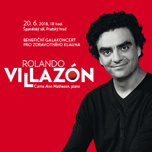Rolando VillazónBenefiční koncert pro Zdravotního klauna, Praha, 20/06/2018 19:00