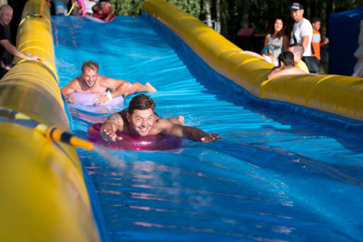 Slide Festival<br>na Mělníku<br>Celodenní jízdné na skluzavku