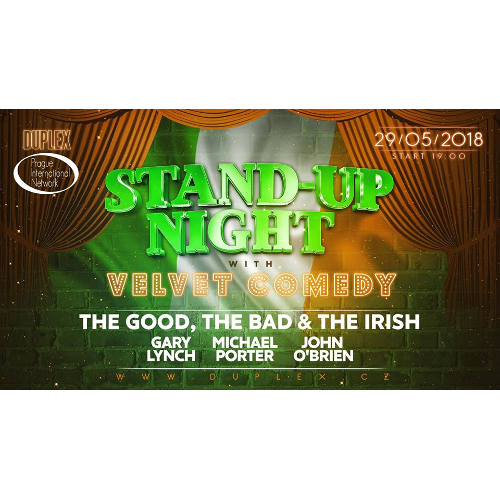 Stand-up night (ENG)<BR>with The Good, The Bad & The Irish<BR>(představení v anglickém jazyce)