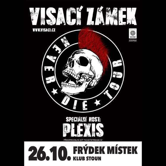 Visací zámek<br>Výroční koncert 36 let<br>Speciální host: Plexis