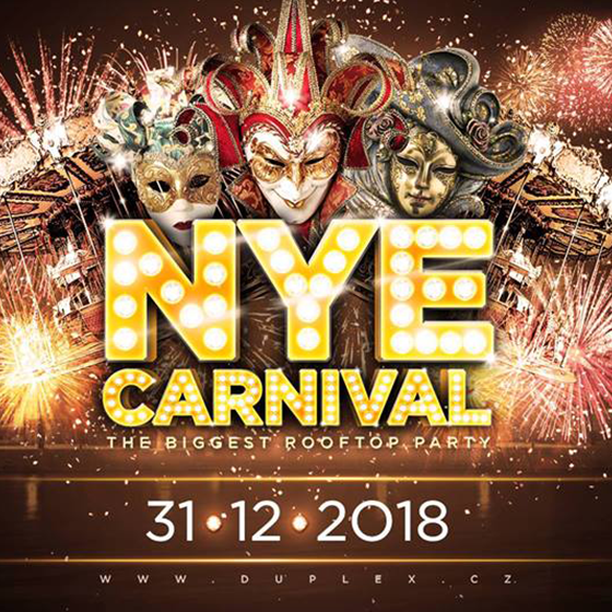 NYE Carnival 2018 at DupleX Regular ticket, Praha, 31/12/2018 22:00