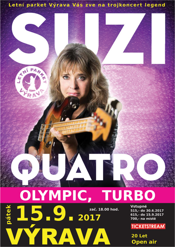 SUZI QUATRO OLYMPIC TURBO, Výrava, 15/09/2017 18:00