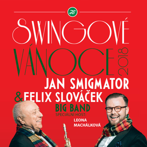 Swingové Vánoce Jan Smigmator Felix Slováček Big Band, Písek, 12/12/2018 19:00