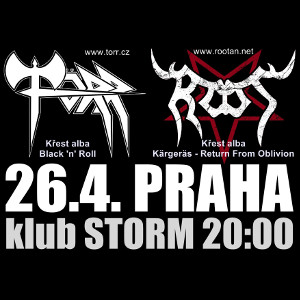 Törr + Root, Praha, 26/04/2017 20:00
