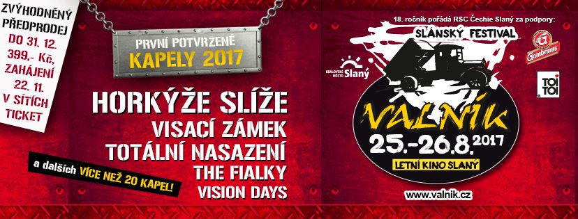 Slánský festival Valník 2017