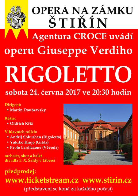 G. Verdi - Rigoletto, Kamenice, 24/06/2017 20:30