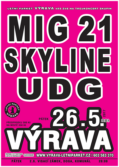 MIG 21 UDG SKYLINE, Výrava, 26/05/2017 20:00