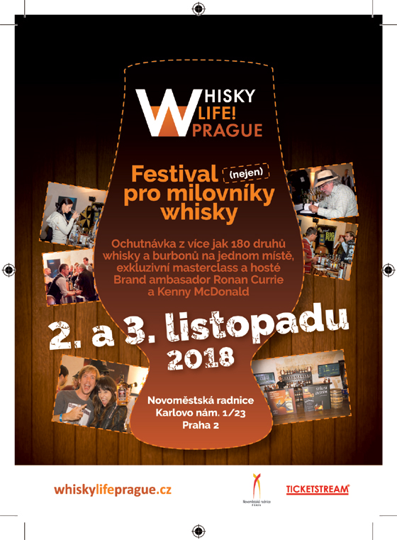 WHISKY LIFE! PRAGUE 6. ročník festivalu whisky v Praze, Praha, 03/11/2018 14:01