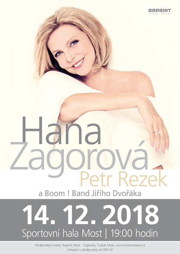 Hana Zagorová<br>& Boom ! Band Jiřího Dvořáka<br>Petr Rezek