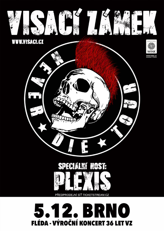 Visací zámek<br>Never Die Tour<br>Speciální host: Plexis