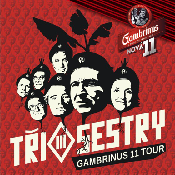 TŘI SESTRY/GAMBRINUS 11 TOUR/E!E, Doctor P.P., DeBill Heads- koncert Brandýs nad Labem -Letní kino Houšťka Brandýs nad Labem