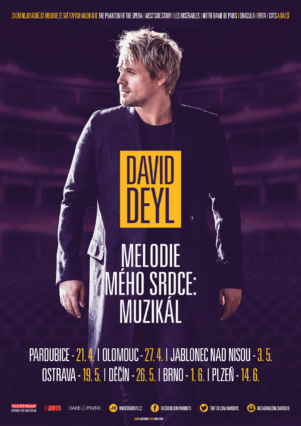 David Deyl/Melodie mého srdce: Muzikál/ -Besední dům Brno Brno