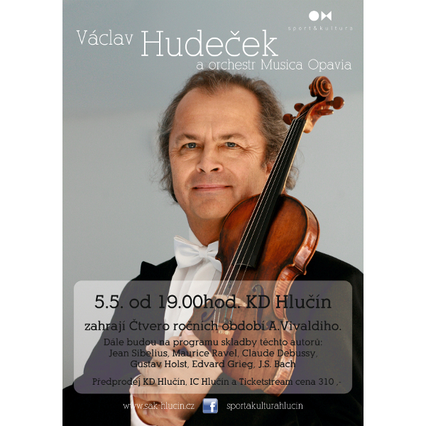 Václav Hudeček/a orchestr Musica Opavia/- koncert Hlučín -Kulturní dům Hlučín