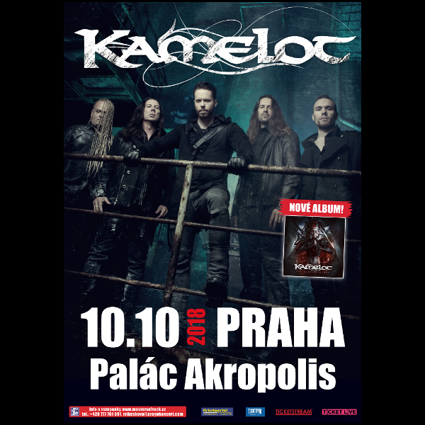 KAMELOT - koncert v Praze -Palác Akropolis Praha