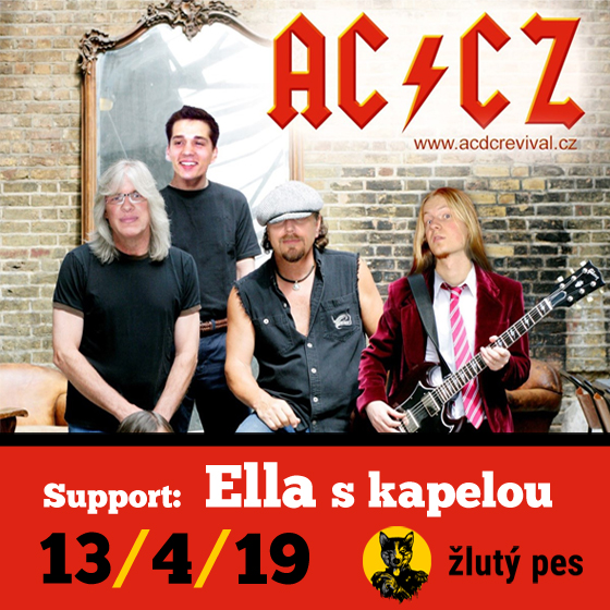 AC/CZ + Ella- Koncert v Pardubicích -Music club Žlutý pes Pardubice