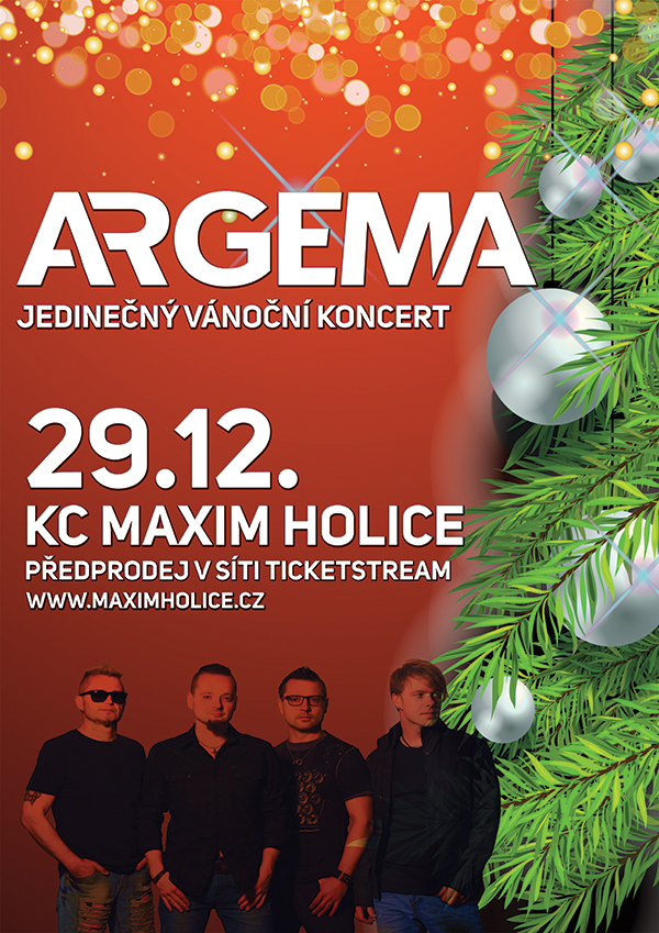 ARGEMA 2018/Vánoční koncert/- Holice -Maxim Holice Holice