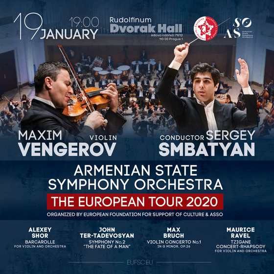 Armenian State Symphony Orchestra/& Maxim Vengerov (violin)/- 
Praha
 -Rudolfinum
 
Praha