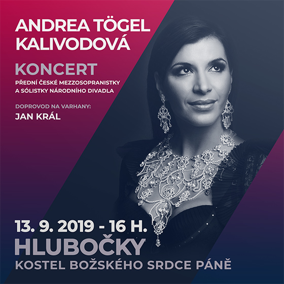 Andrea Tögel Kalivodová/pěvecký koncert/- koncert Hlubočky u Olomouce -Kostel Božského Srdce Páně Hlubočky u Olomouce