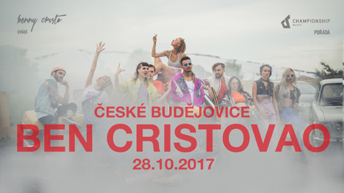 Ben Cristovao/Poslední tour/- koncert České Budějovice -Metropol ČB
 
České Budějovice