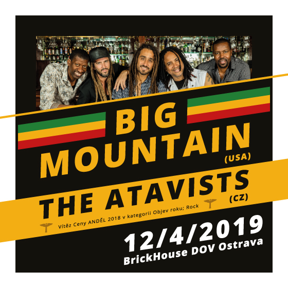 BIG MOUNTAIN/THE ATAVISTS/- koncert Ostrava -BrickHouse DOV Ostrava
