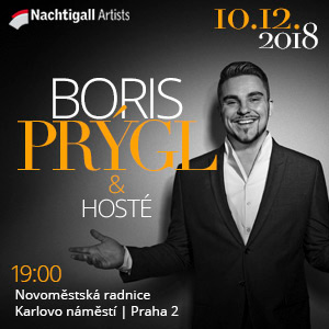 Boris Prýgl a jeho hosté - koncert v Praze -Novoměstská radnice , 12000 Praha, Karlovo náměstí 1/23