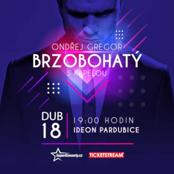 ONDŘEJ G. BRZOBOHATÝ/s kapelou/- koncert v Pardubicích -Ideon Pardubice