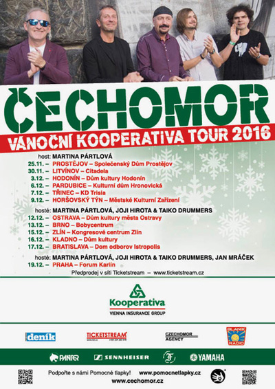 ČECHOMOR/VÁNOČNÍ KOOPERATIVA TOUR 2016/ -DK Hodonín
 
Hodonín