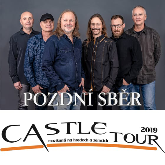 CASTLE TOUR 2019/POZDNÍ SBĚR/ČESKÉ SRDCE- koncert Česká Lípa -Vodní Hrad Lipý Česká Lípa