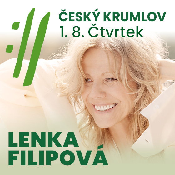Lenka Filipová/Brno Strings a hosté/- 
Český Krumlov
 -Pivovarská zahrada
 
Český Krumlov